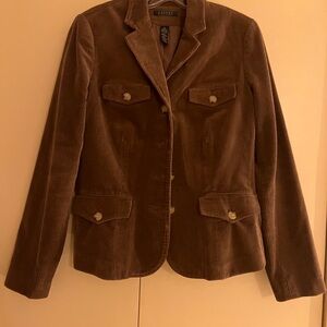 Ralph Lauren Chocolate Corduroy Blazer